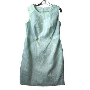 Calvin Klein Mint Green Midi Dress